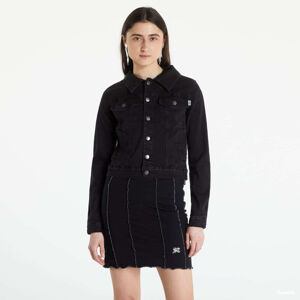 Bunda Urban Classics Ladies Organic Denim Jacket Black S