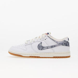 Tenisky Nike Dunk Low White/ Midnight Navy-Gym Red-Sail EUR 47
