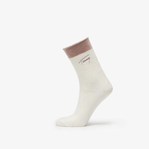 Tommy Hilfiger TH Women Home Sock Cream/ Brown