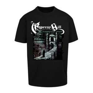 Tričko Urban Classics Cypress Hill Temples of Boom Oversize Tee Black M