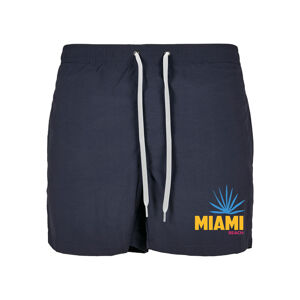 Plavky Urban Classics Miami Beach Swimshorts Navy S