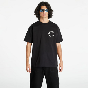 Tričko s krátkým rukávem Carhartt WIP Short-Sleeve Work Varsity T-Shirt Black/ Wax