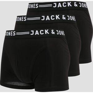 Jack & Jones Sense Trunks 3Pack černé