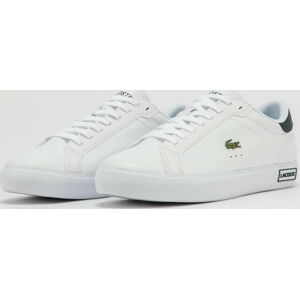 LACOSTE W Powercourt Leather white / dk green