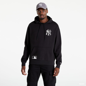 Svetr New Era MLB Half Logo Oversized Hoody New York Yankees Black/ White