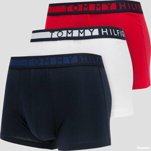 Tommy Hilfiger 3Pack Cotton Trunk C/O Navy / Red / White