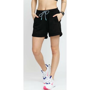 Dámské šortky Urban Classics Ladies Beach Terry Shorts černé